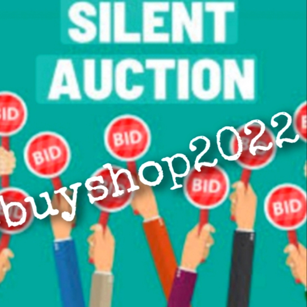 😊PLEASE LIKE THIS LISTING. Going live with Silent Auction.